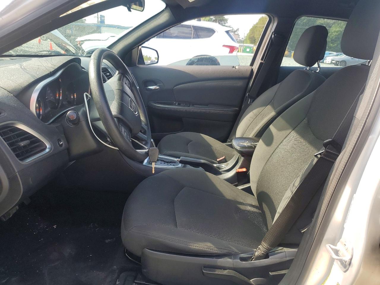 2012 Dodge Avenger Se Silver vin: 1C3CDZAB4CN193416