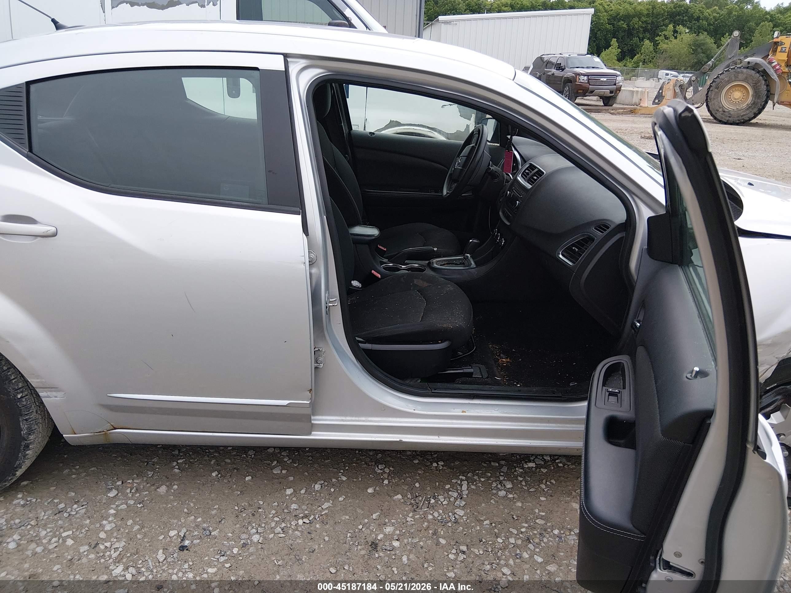 2012 Dodge Avenger Se Серебряный vin: 1C3CDZAB4CN253100