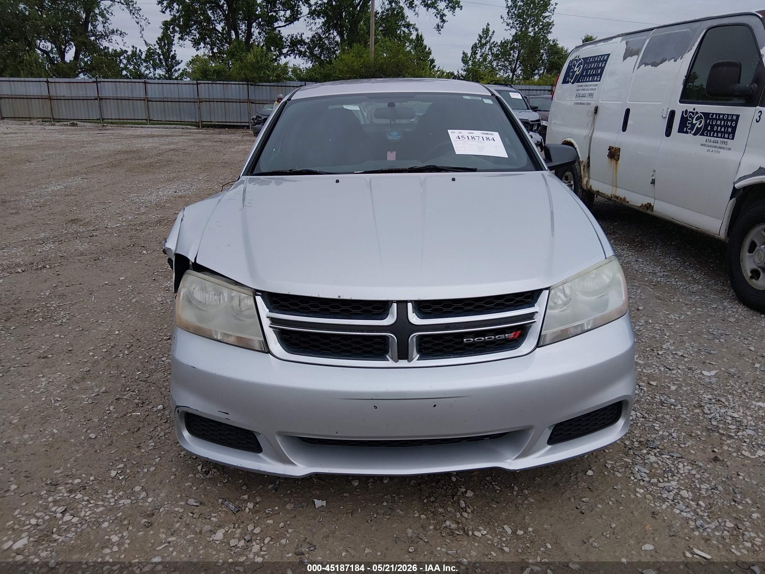 2012 Dodge Avenger Se Серебряный vin: 1C3CDZAB4CN253100