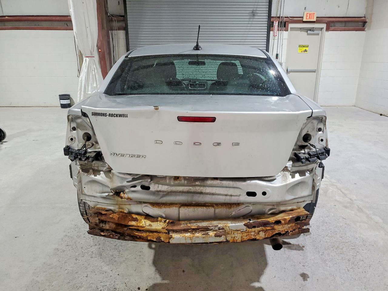 2012 Dodge Avenger Se Серебряный vin: 1C3CDZAB4CN259530