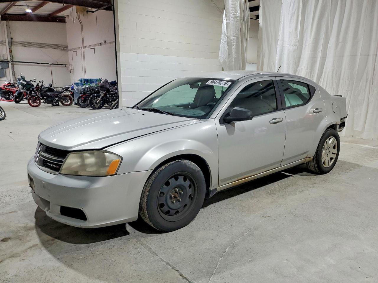 2012 Dodge Avenger Se Серебряный vin: 1C3CDZAB4CN259530