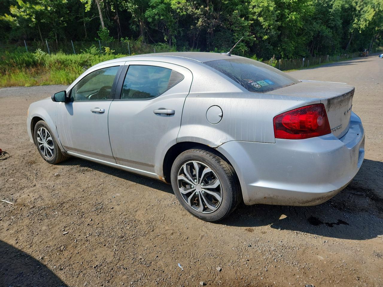 2012 Dodge Avenger Se Серебряный vin: 1C3CDZAB4CN294181