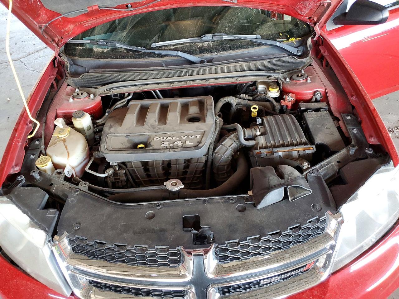 2013 Dodge Avenger Se Red vin: 1C3CDZAB4DN564849