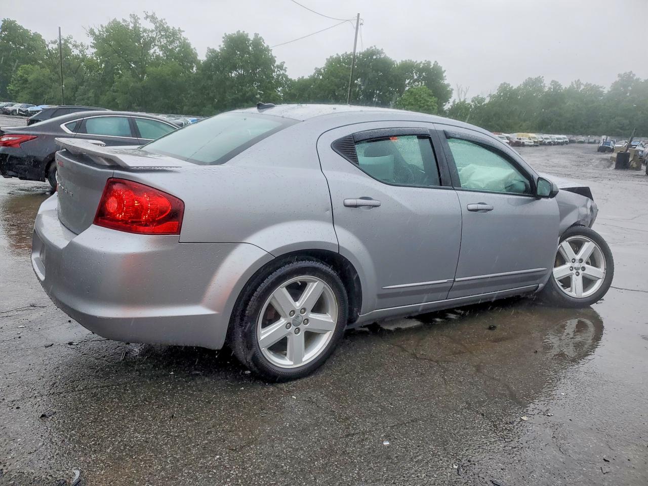 2013 Dodge Avenger Se Gray vin: 1C3CDZAB4DN642983