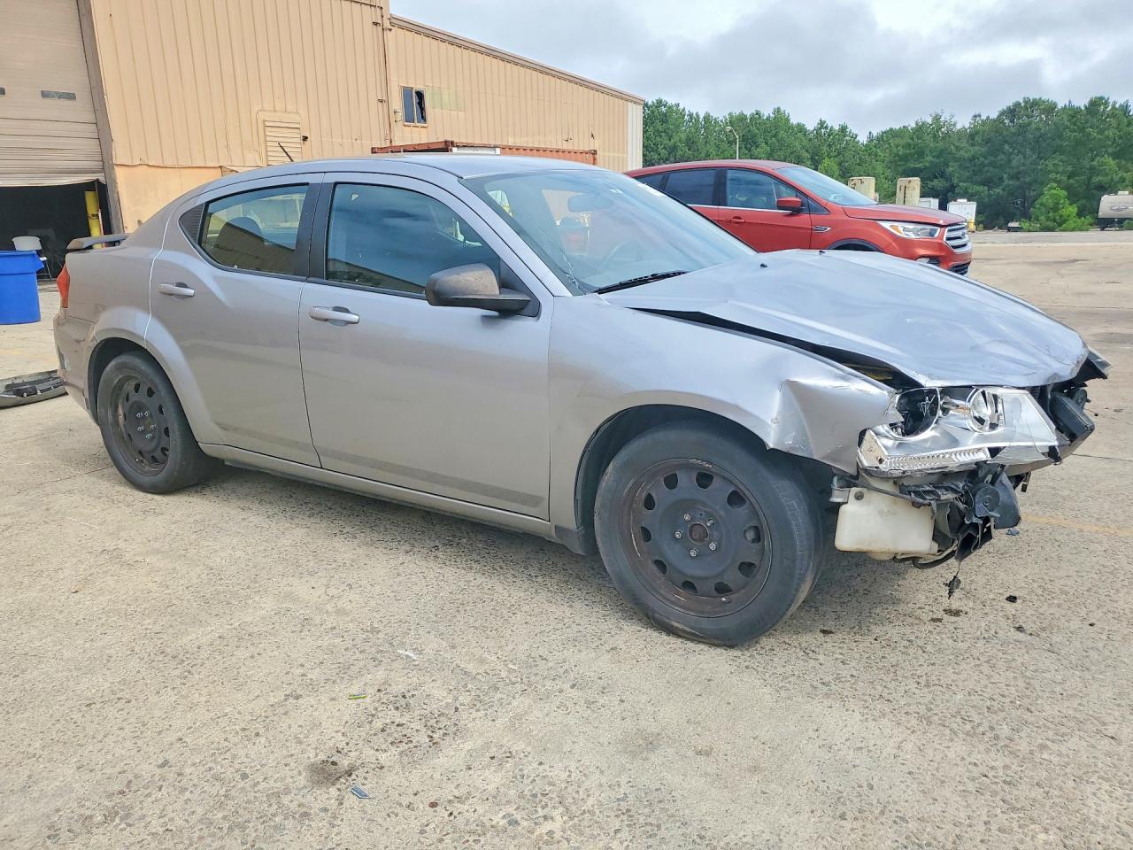 2013 Dodge Avenger Se Silver vin: 1C3CDZAB4DN652736