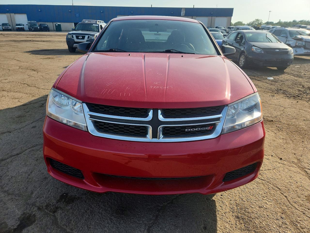 2013 Dodge Avenger Se Red vin: 1C3CDZAB4DN685218