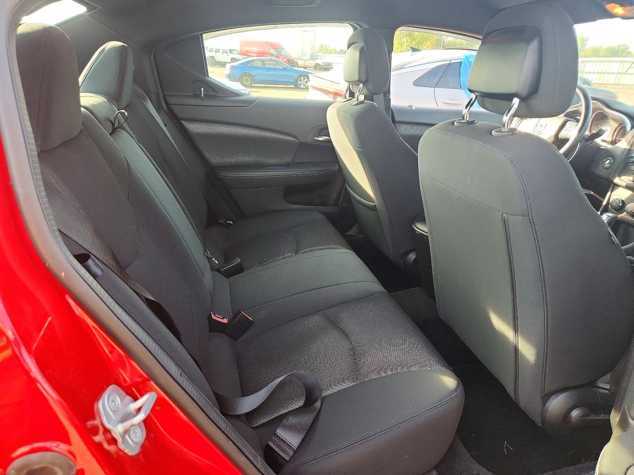 2013 Dodge Avenger Se Red vin: 1C3CDZAB4DN685218
