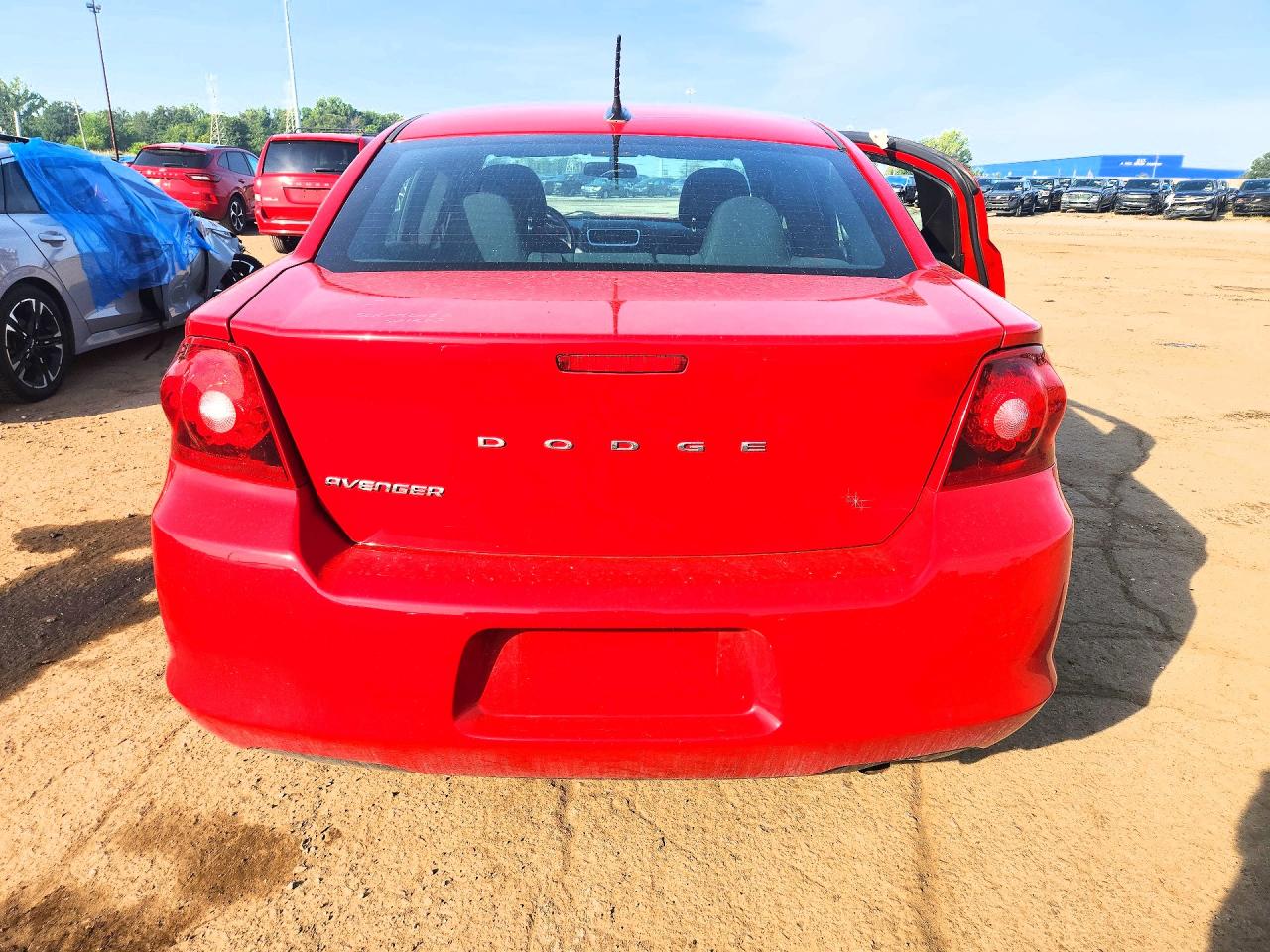 2013 Dodge Avenger Se Red vin: 1C3CDZAB4DN685218