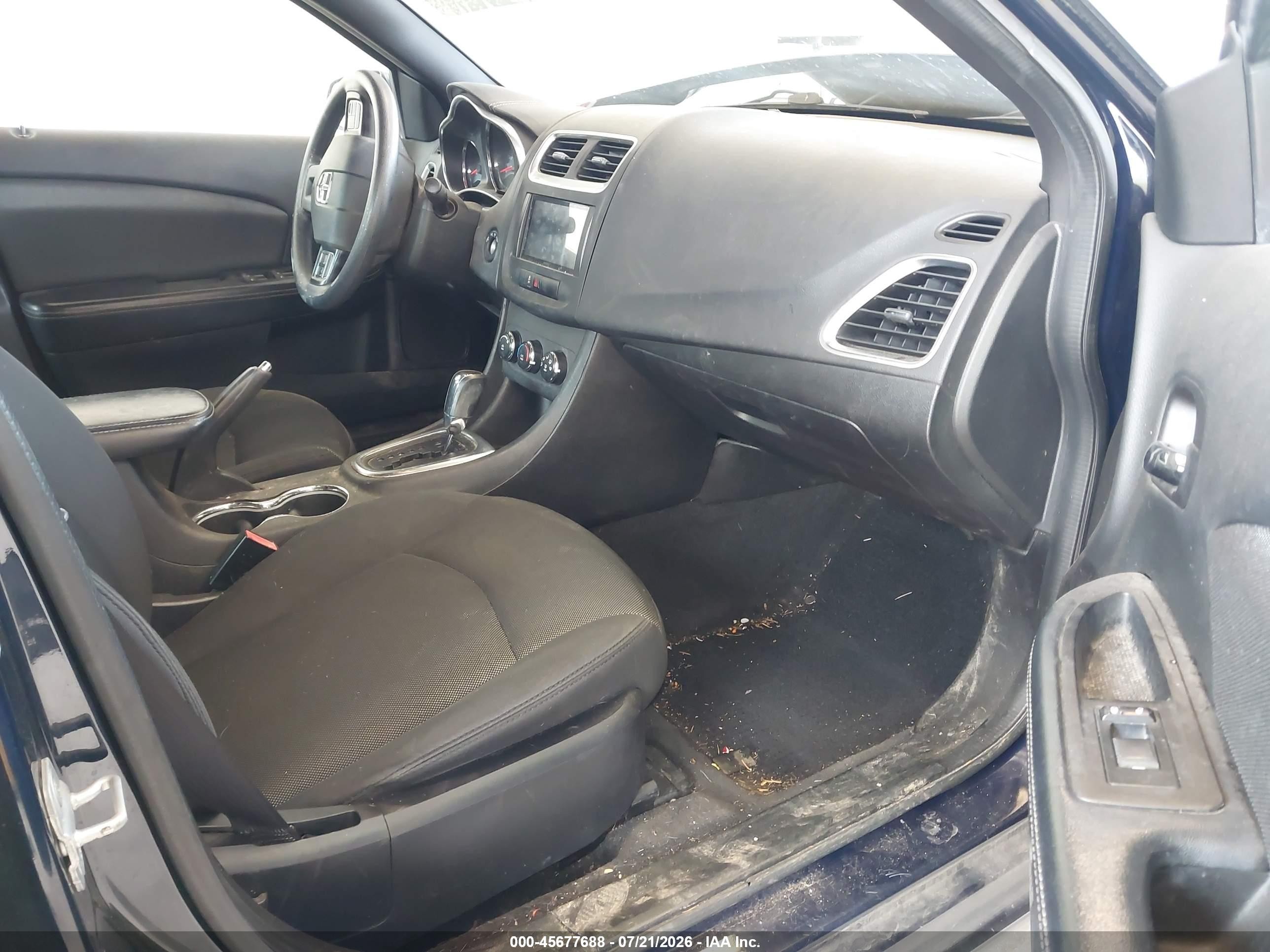 2013 Dodge Avenger Se Blue vin: 1C3CDZAB4DN708125