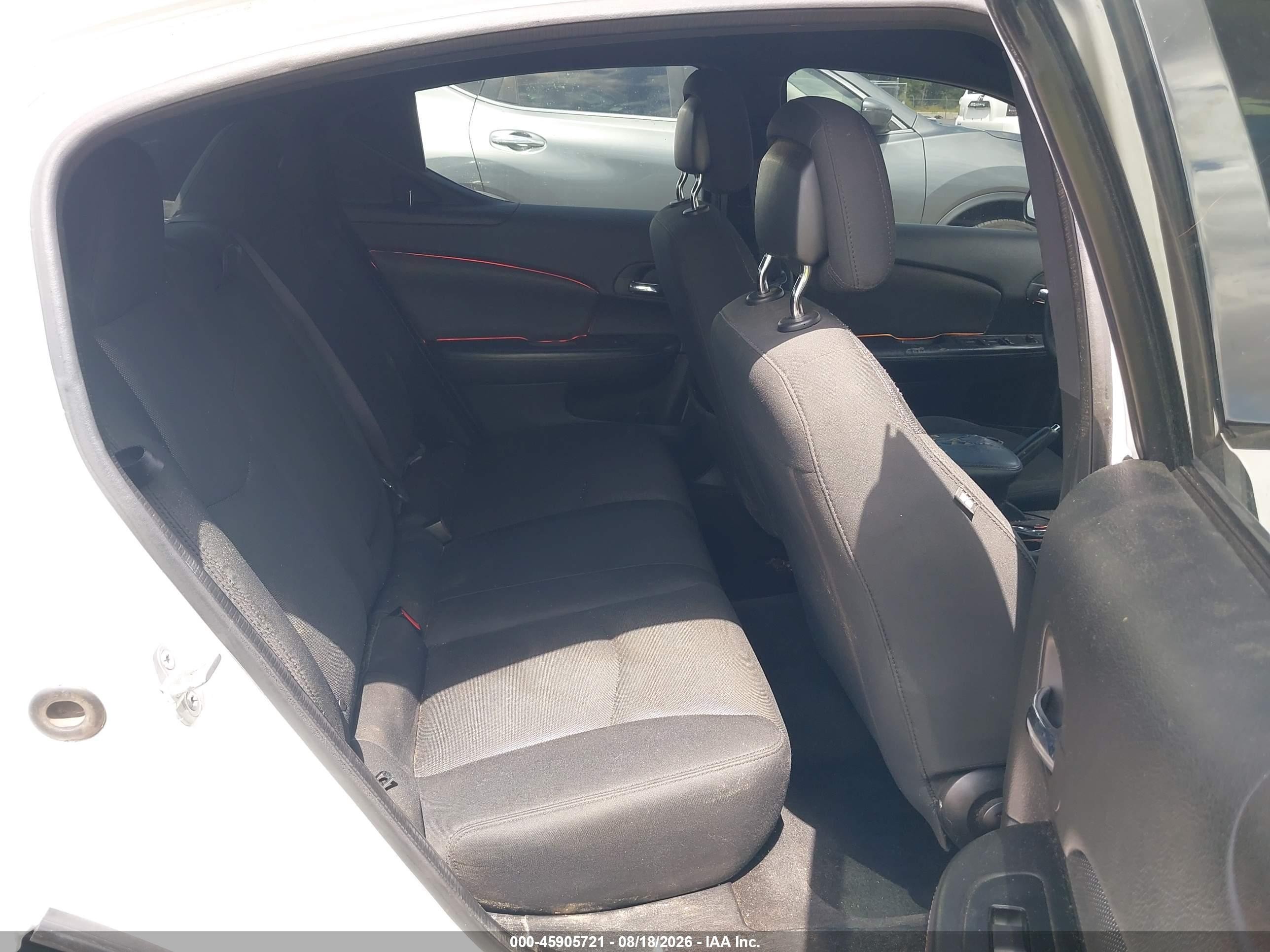 2014 Dodge Avenger Se White vin: 1C3CDZAB4EN129413