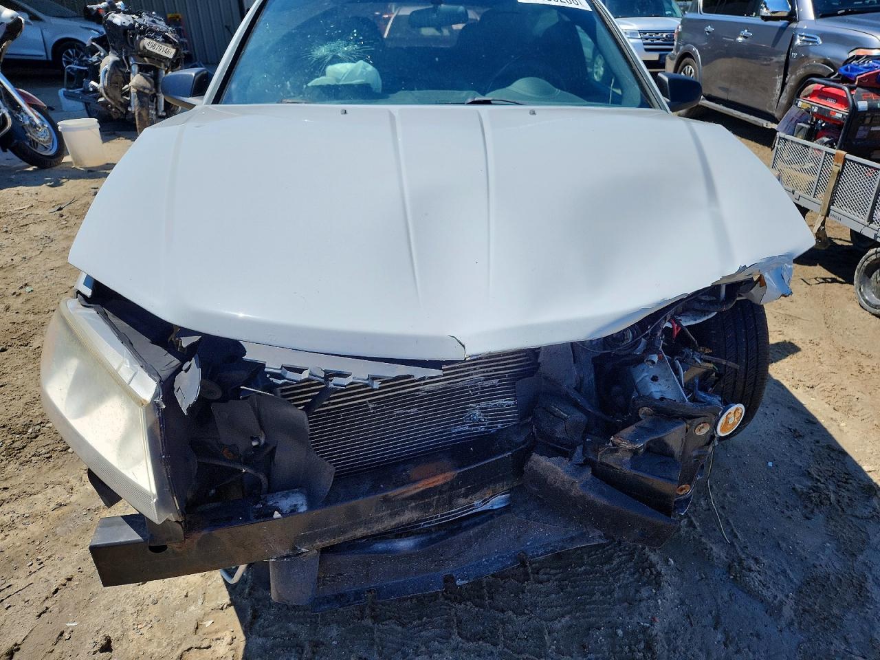 2014 Dodge Avenger Se White vin: 1C3CDZAB4EN133588