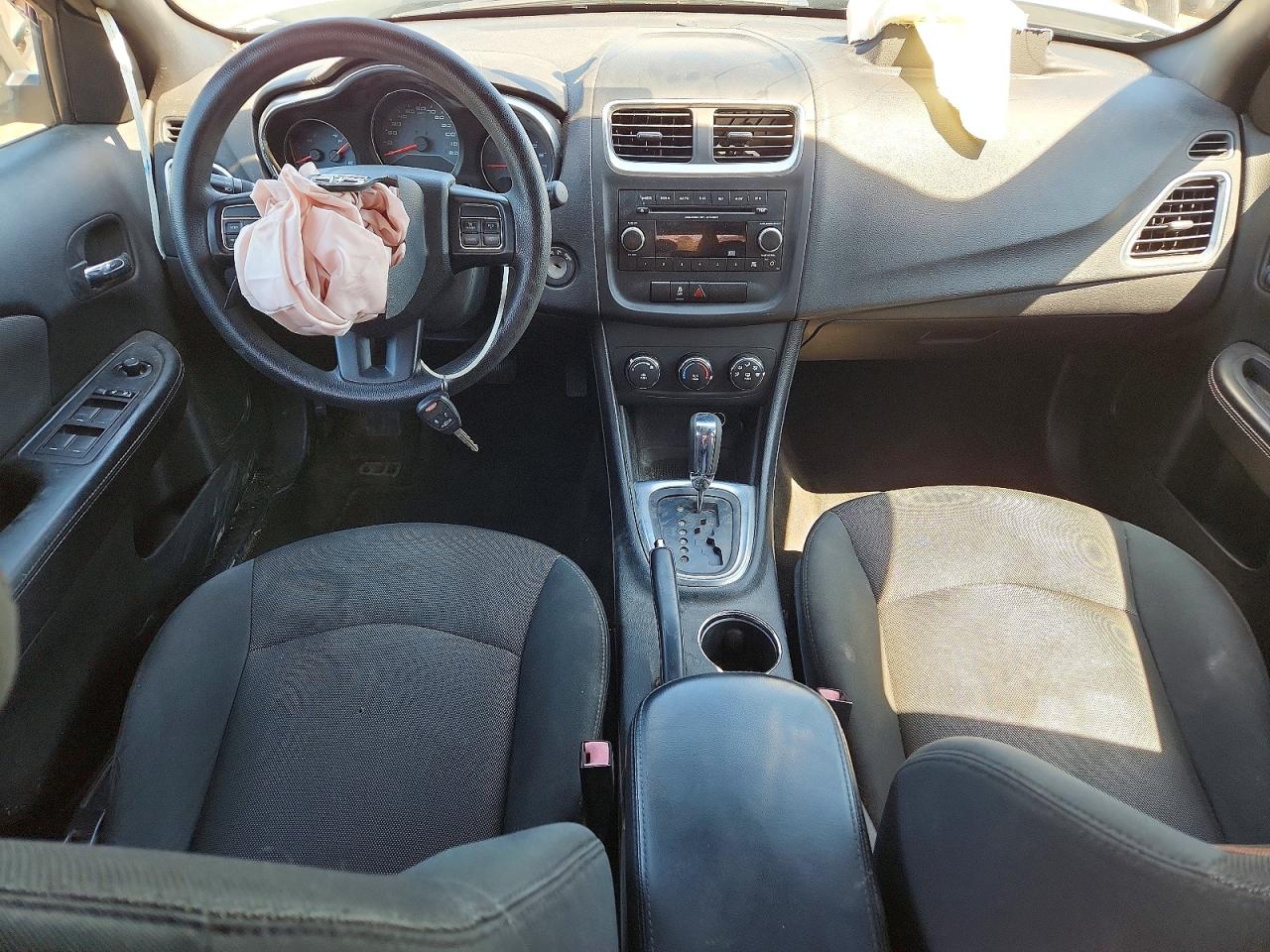 2014 Dodge Avenger Se White vin: 1C3CDZAB4EN133588