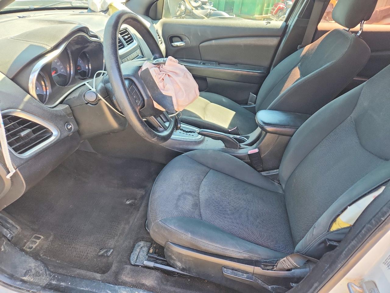 2014 Dodge Avenger Se White vin: 1C3CDZAB4EN133588