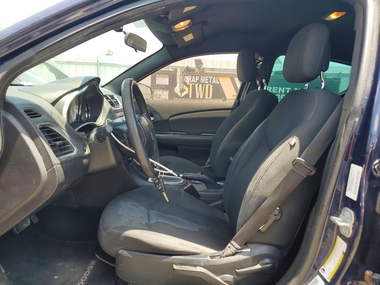 2014 Dodge Avenger Se Blue vin: 1C3CDZAB4EN138810