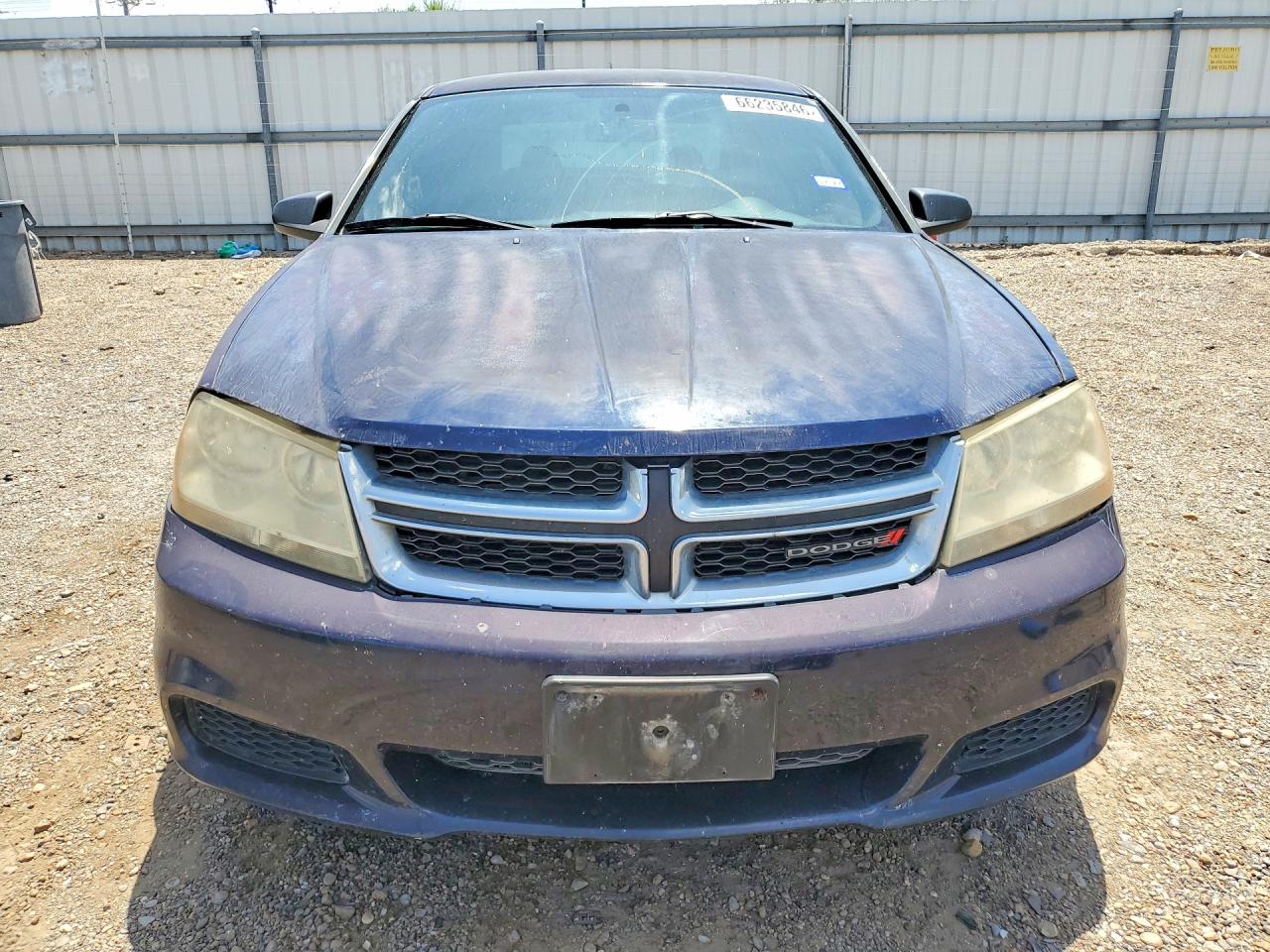 2014 Dodge Avenger Se Blue vin: 1C3CDZAB4EN138810