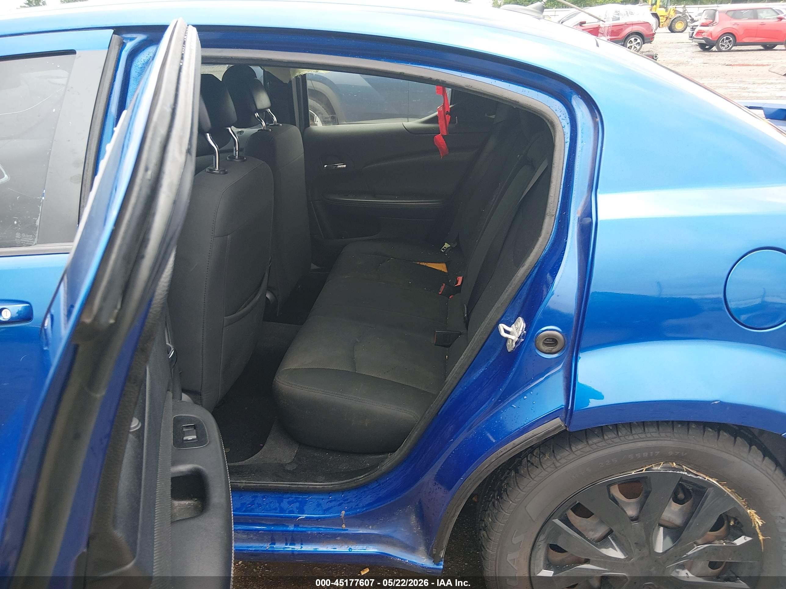 2014 Dodge Avenger Se Blue vin: 1C3CDZAB4EN144543