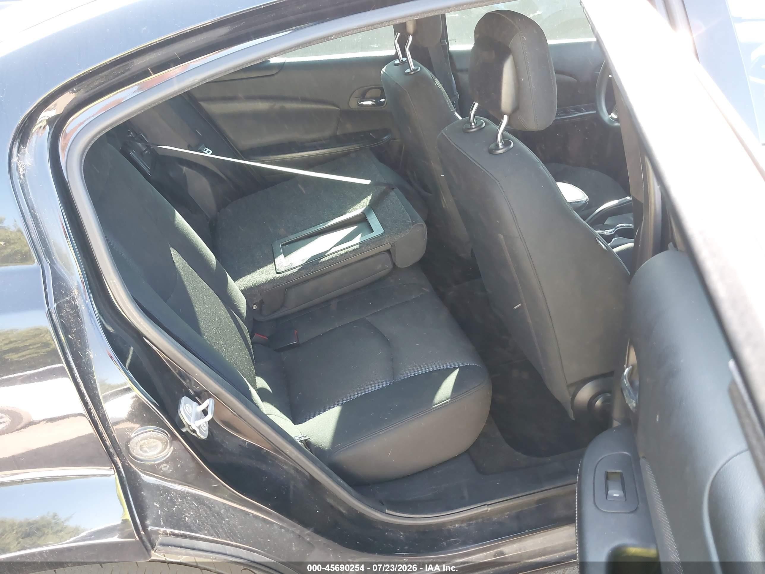 2014 Dodge Avenger Se Black vin: 1C3CDZAB4EN145482