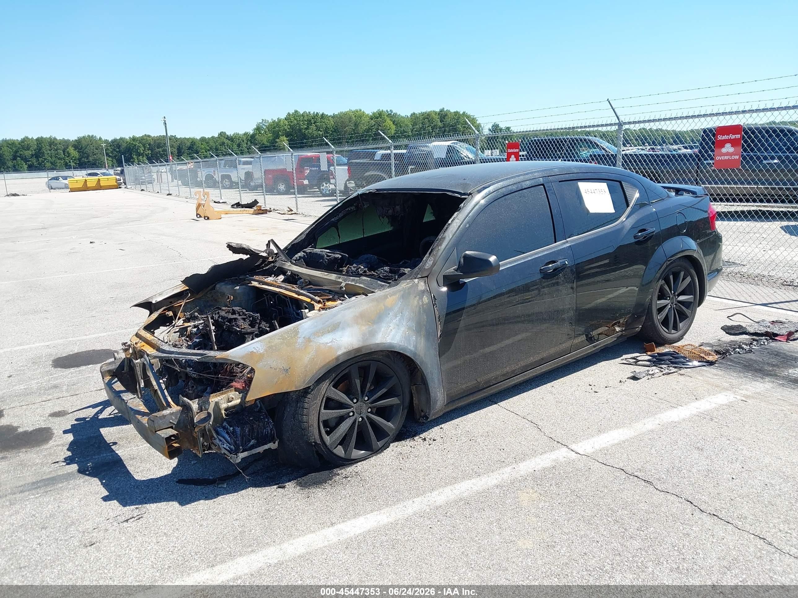2014 Dodge Avenger Se Черный vin: 1C3CDZAB4EN149421