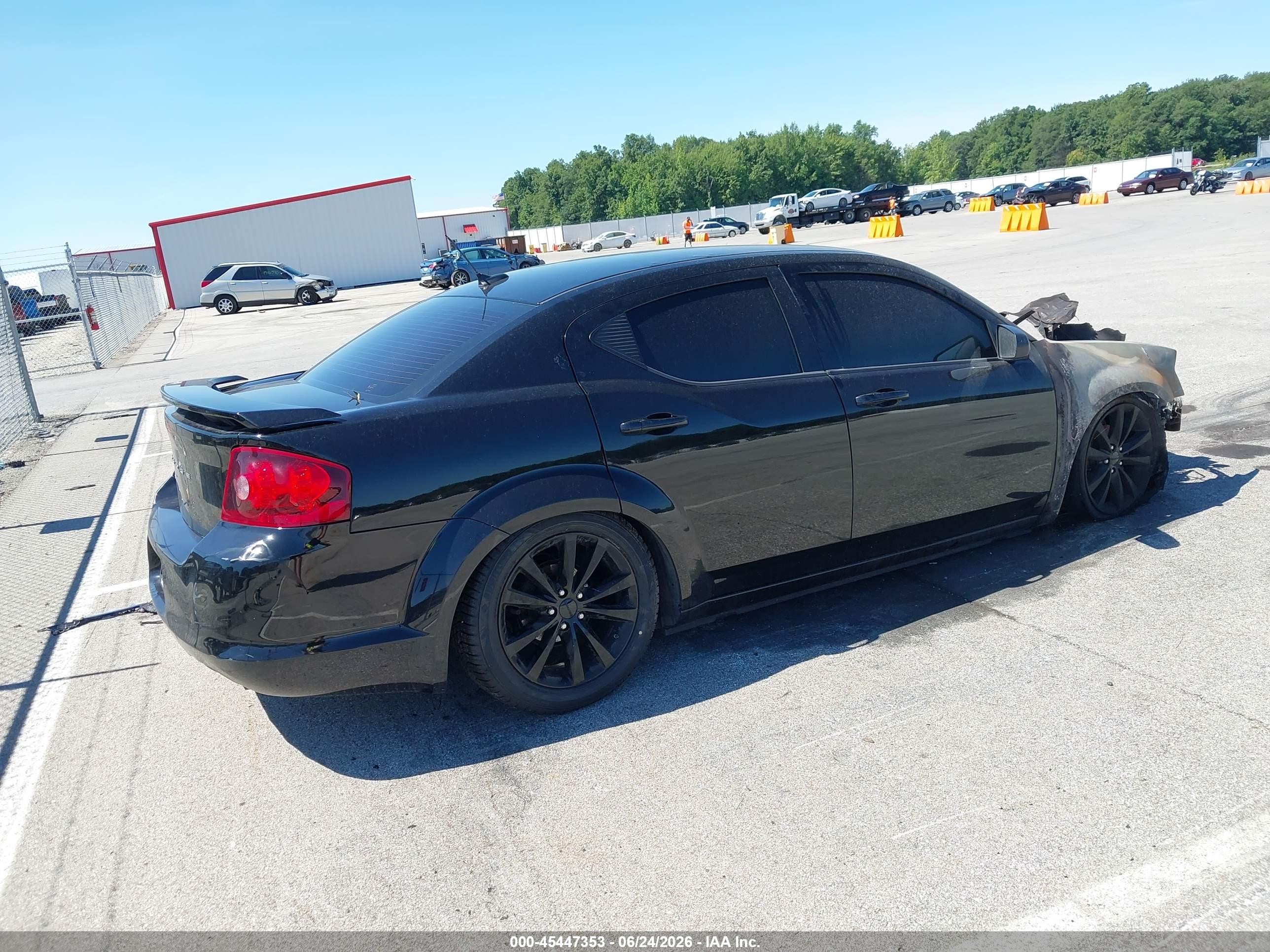 2014 Dodge Avenger Se Черный vin: 1C3CDZAB4EN149421