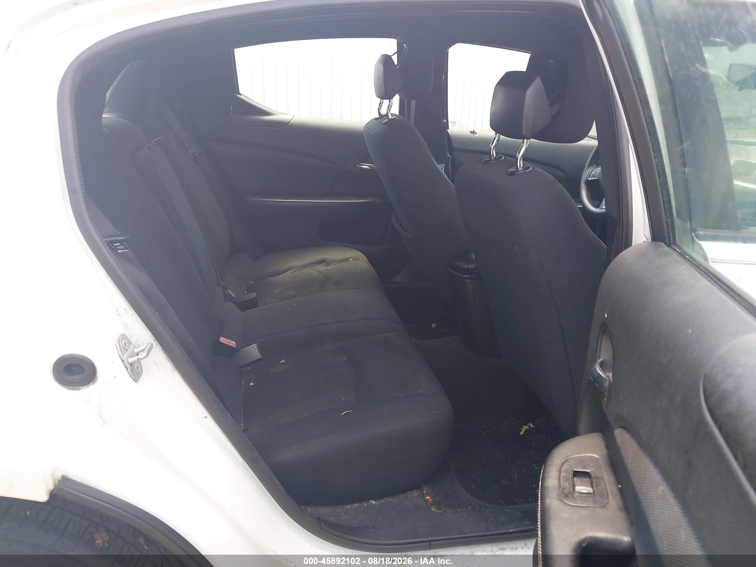 2014 Dodge Avenger Se White vin: 1C3CDZAB4EN215305