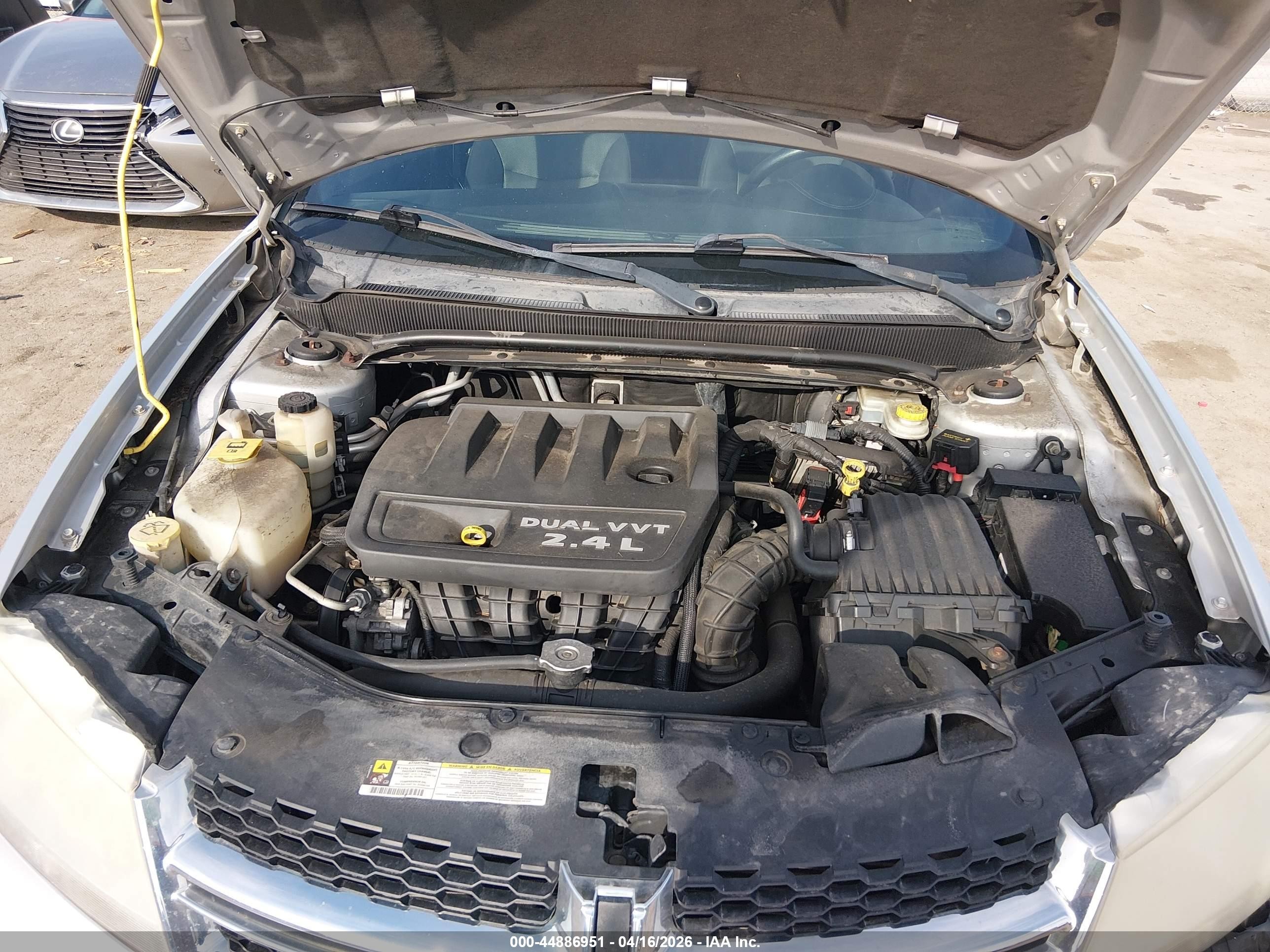 2012 Dodge Avenger Se Silver vin: 1C3CDZAB5CN102170