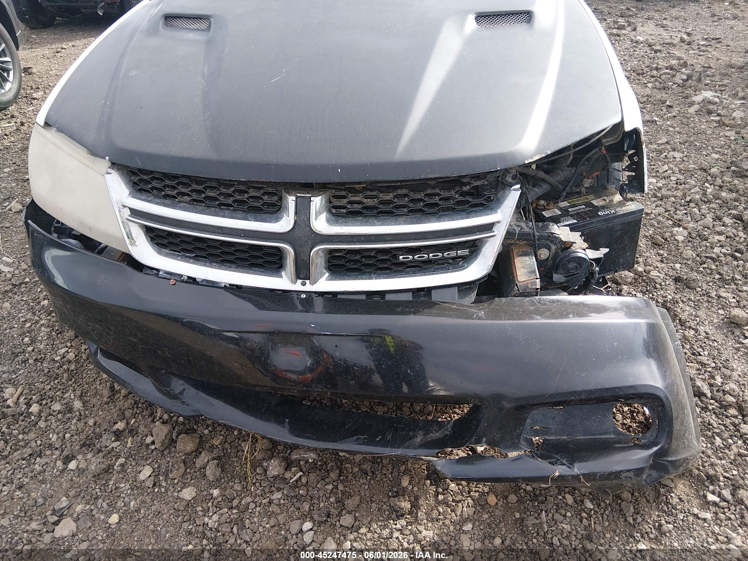 2012 Dodge Avenger Se White vin: 1C3CDZAB5CN110480