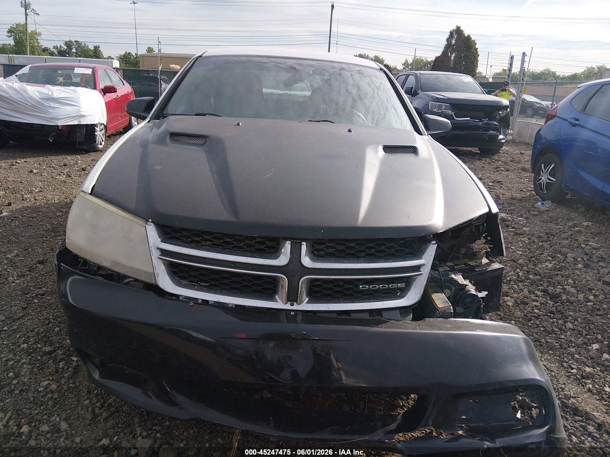 2012 Dodge Avenger Se White vin: 1C3CDZAB5CN110480