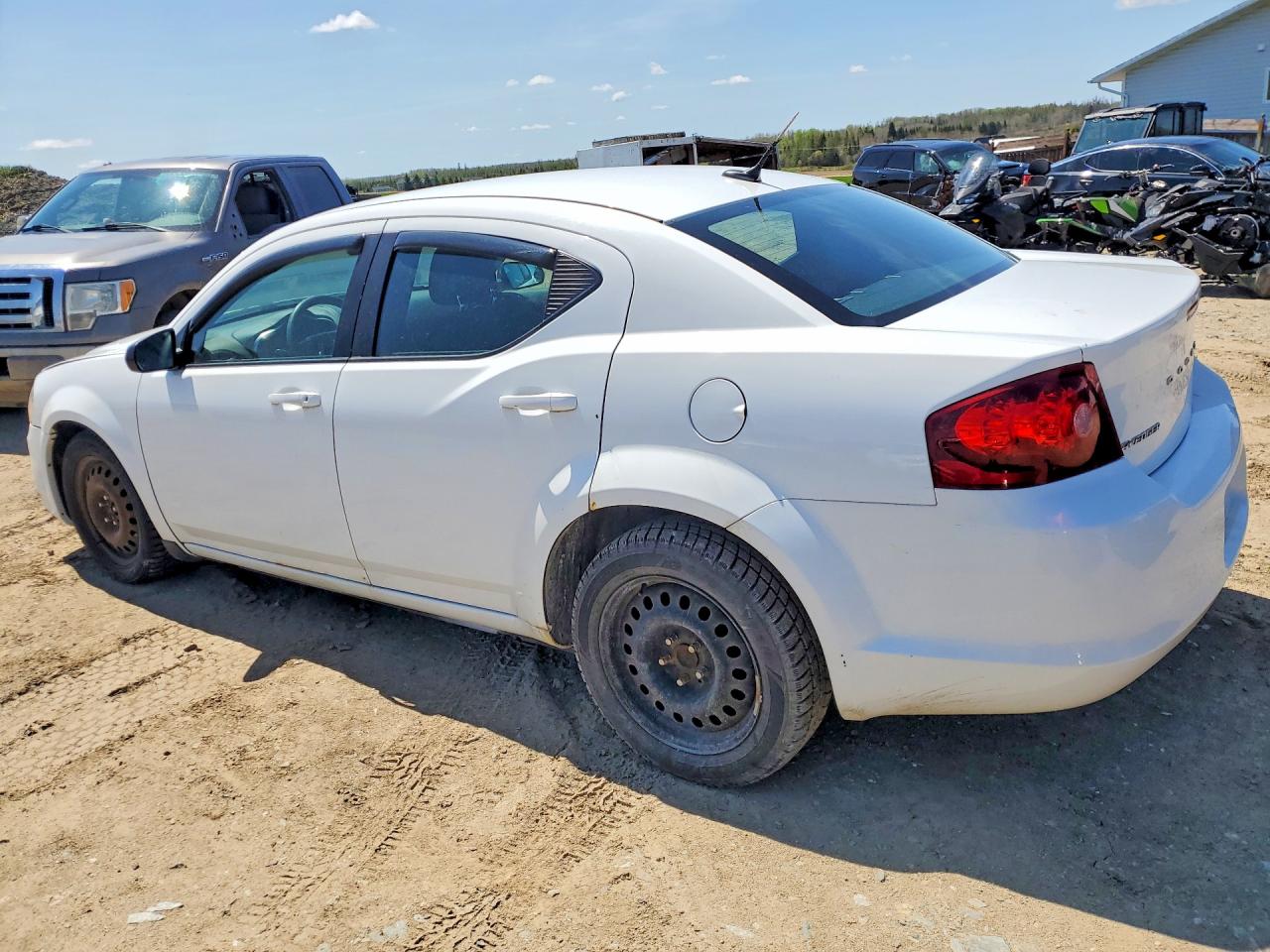 2012 Dodge Avenger Se Белый vin: 1C3CDZAB5CN121432
