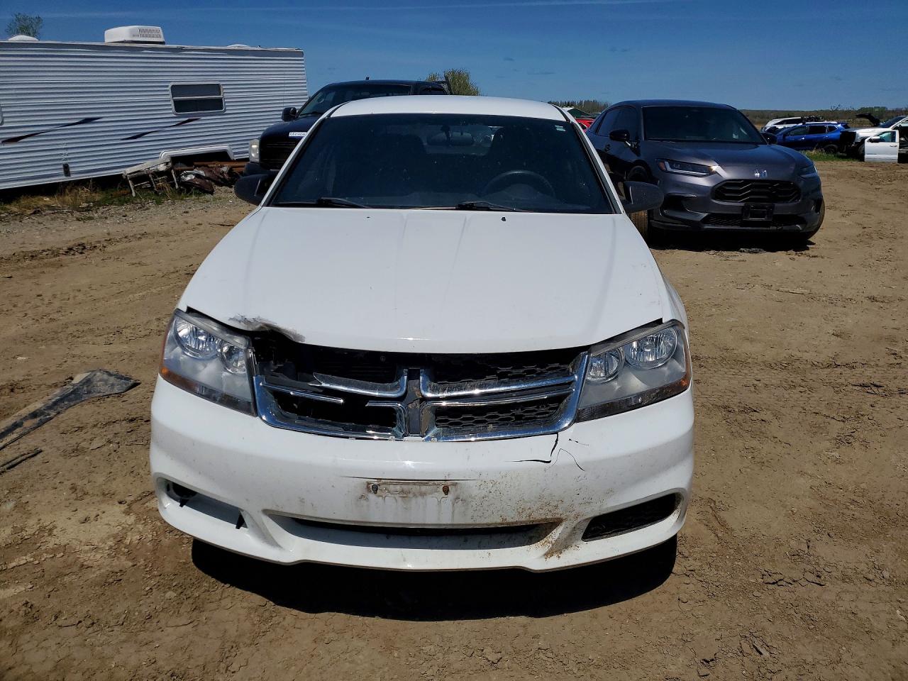 2012 Dodge Avenger Se Белый vin: 1C3CDZAB5CN121432