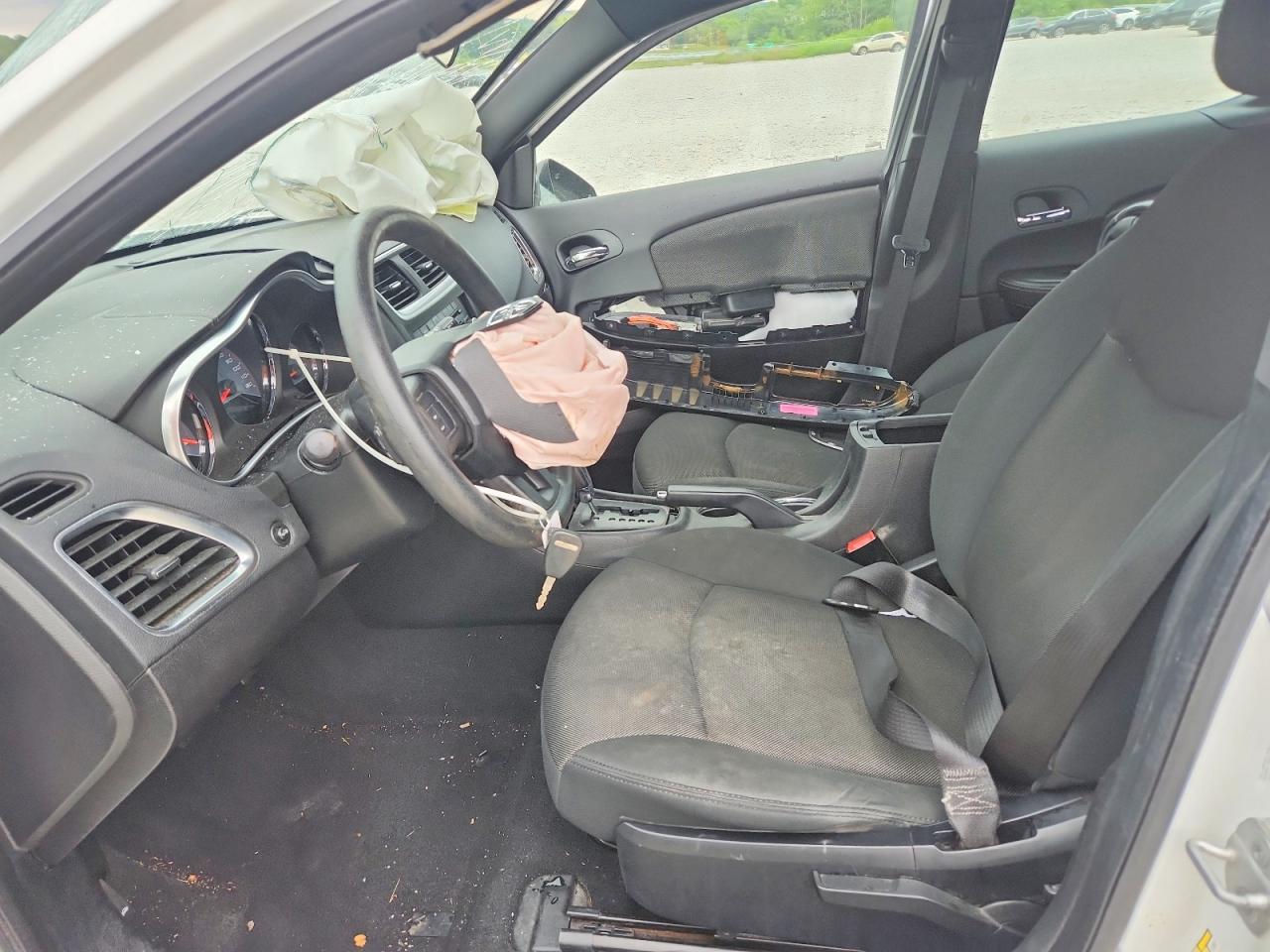 2012 Dodge Avenger Se White vin: 1C3CDZAB5CN132933