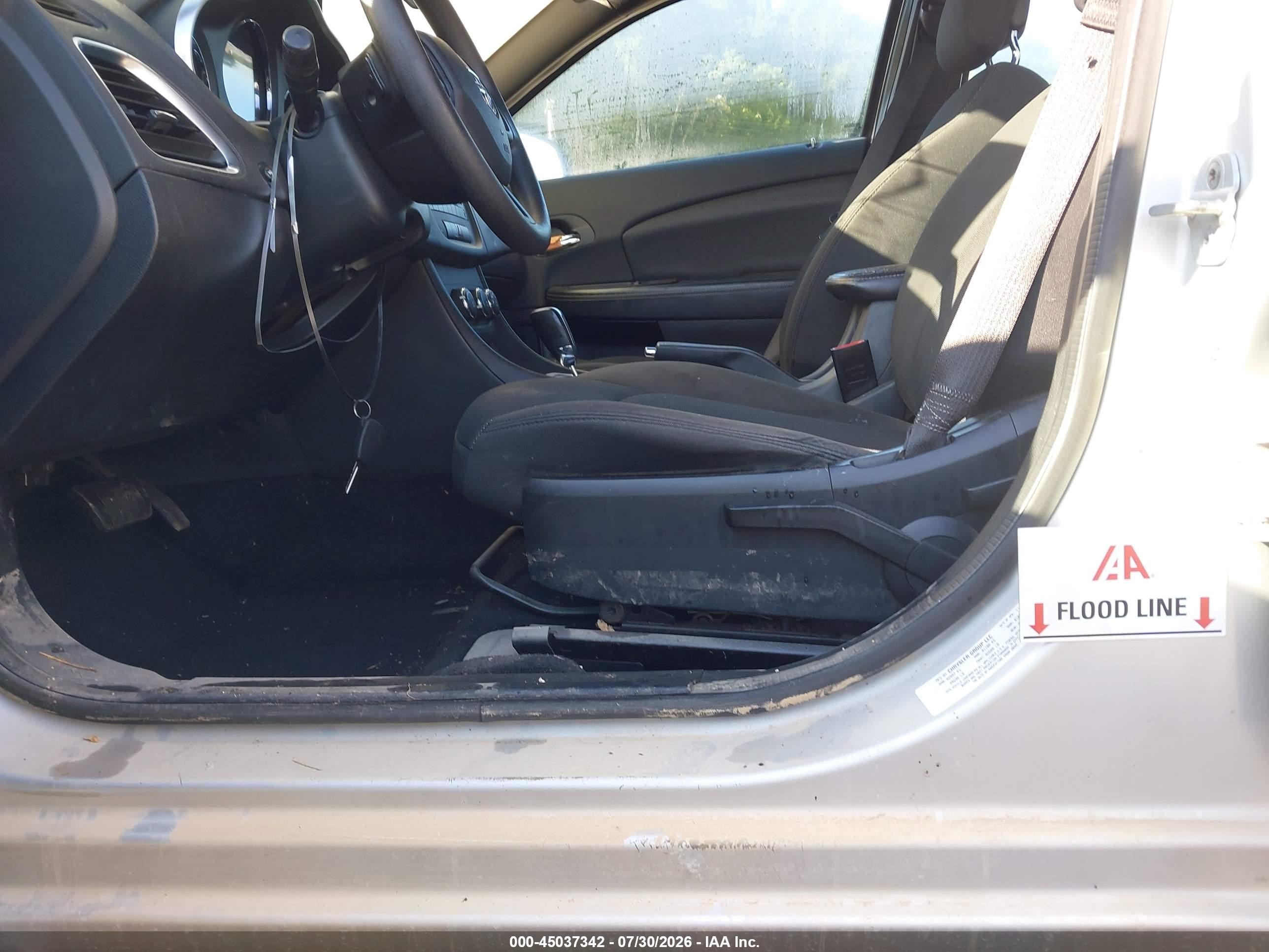 2012 Dodge Avenger Se Silver vin: 1C3CDZAB5CN142426
