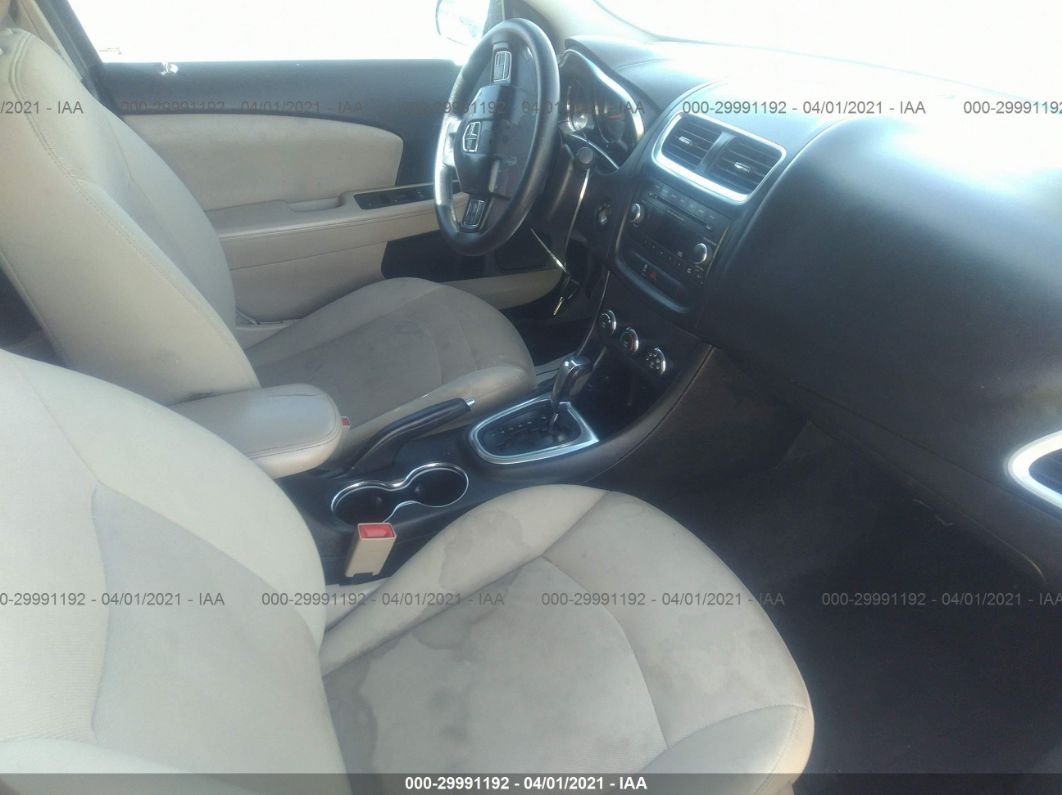 2013 Dodge Avenger Se Silver vin: 1C3CDZAB5DN518981