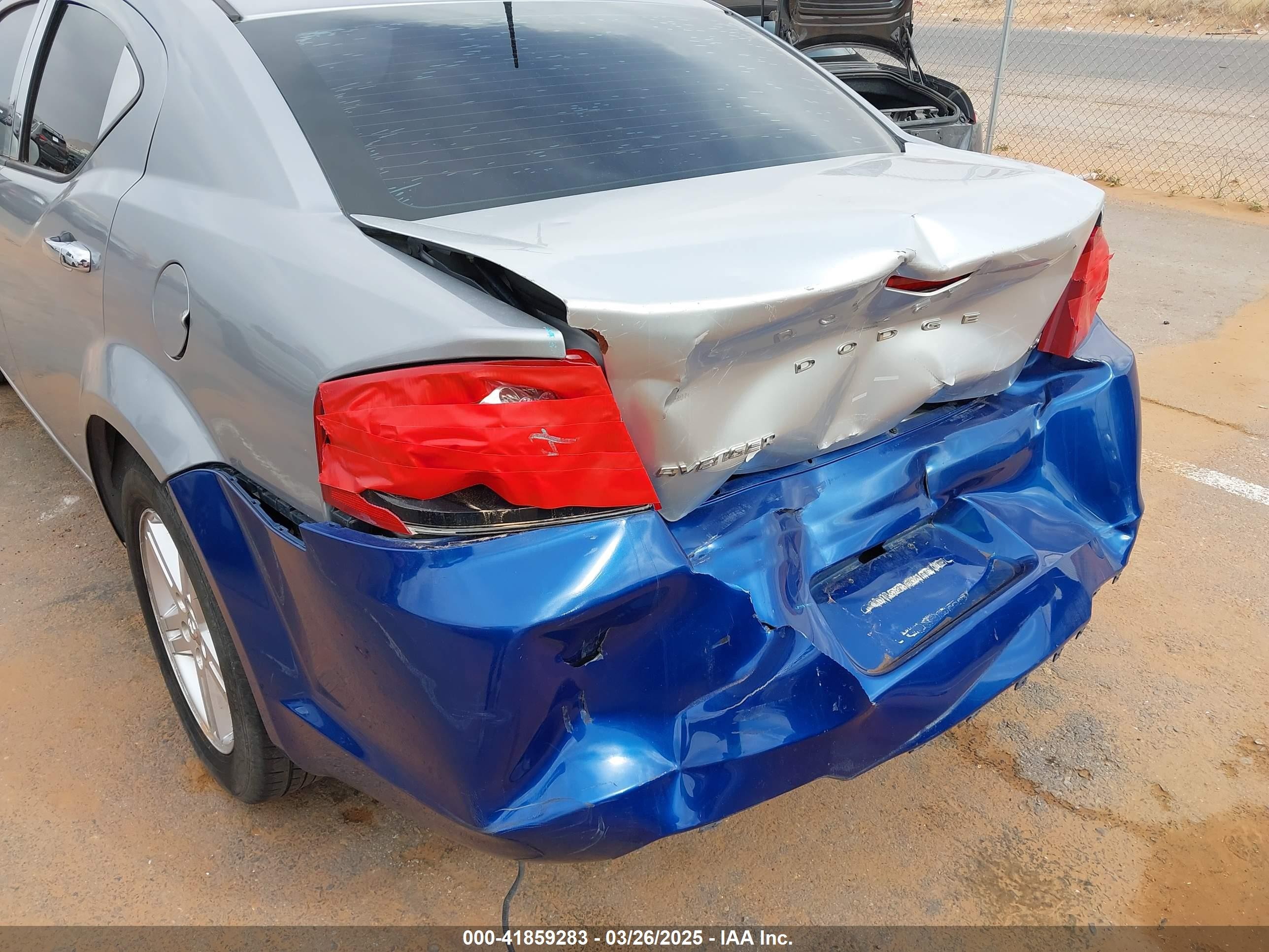 2013 Dodge Avenger Se Silver vin: 1C3CDZAB5DN518981