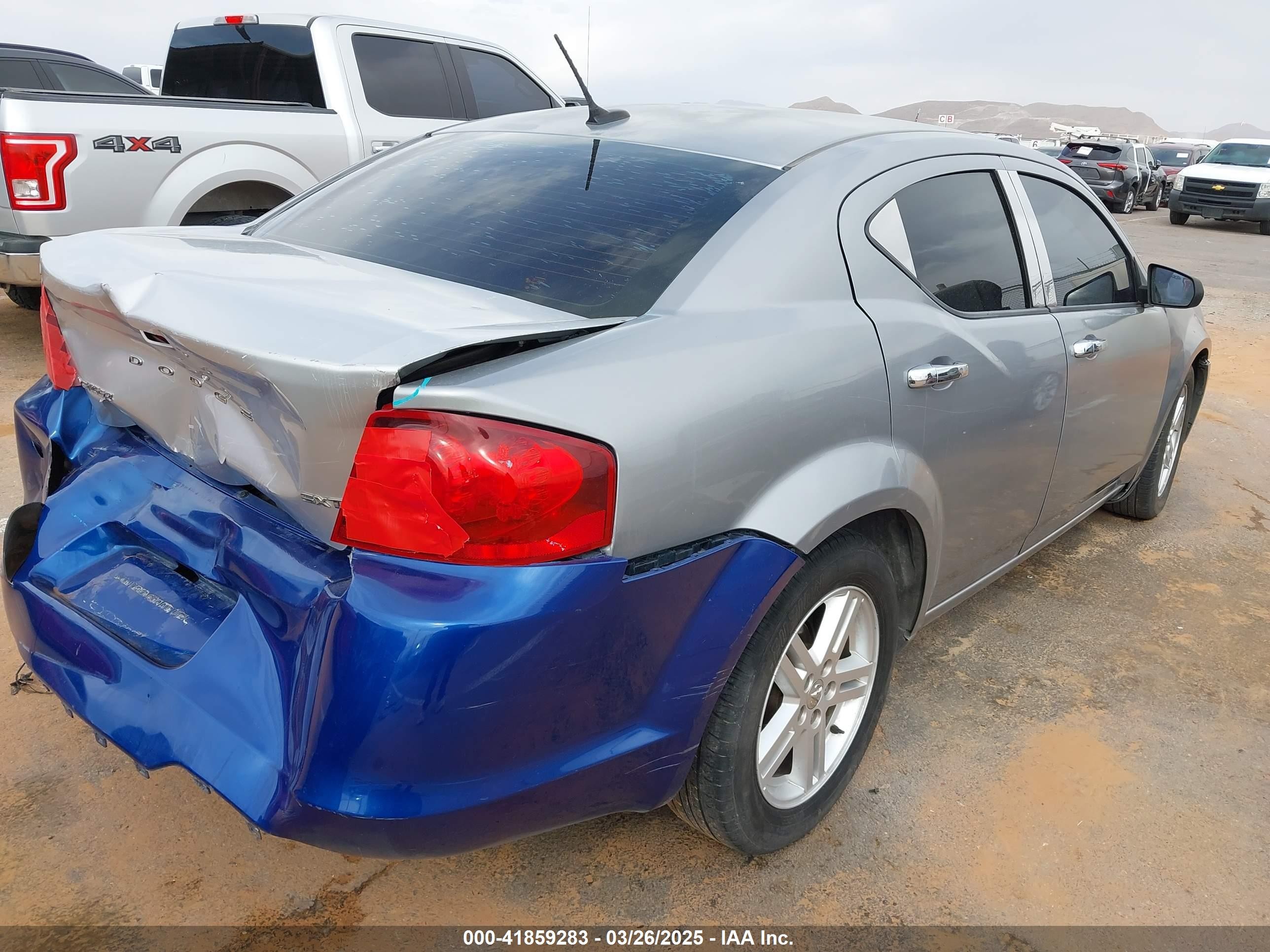 2013 Dodge Avenger Se Silver vin: 1C3CDZAB5DN518981
