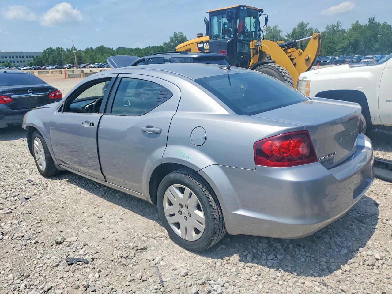2013 Dodge Avenger Se Silver vin: 1C3CDZAB5DN530175