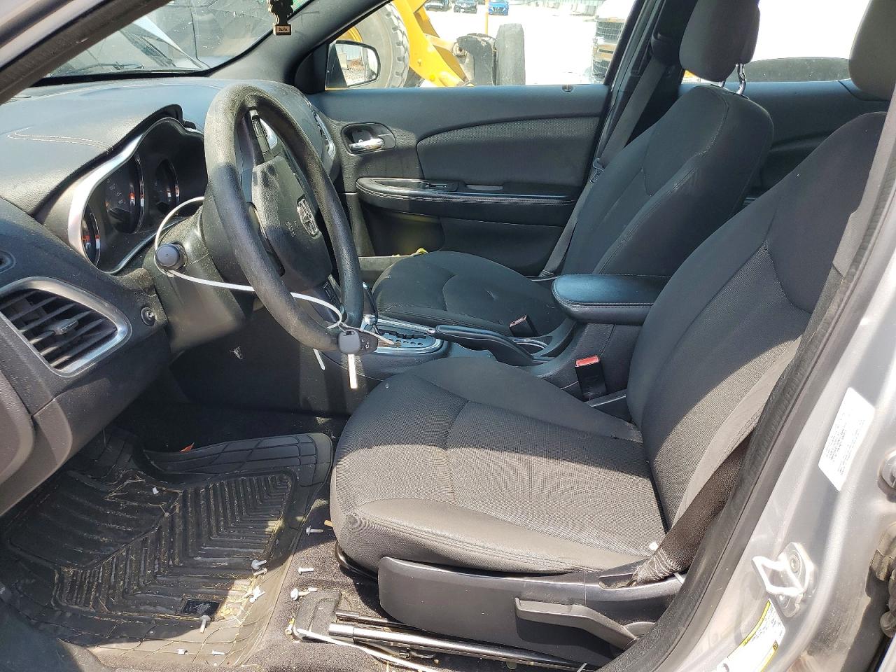 2013 Dodge Avenger Se Silver vin: 1C3CDZAB5DN530175