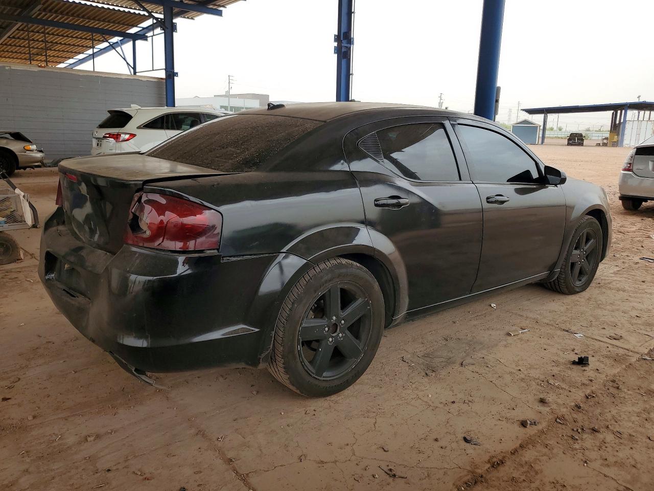 2013 Dodge Avenger Se Черный vin: 1C3CDZAB5DN535456