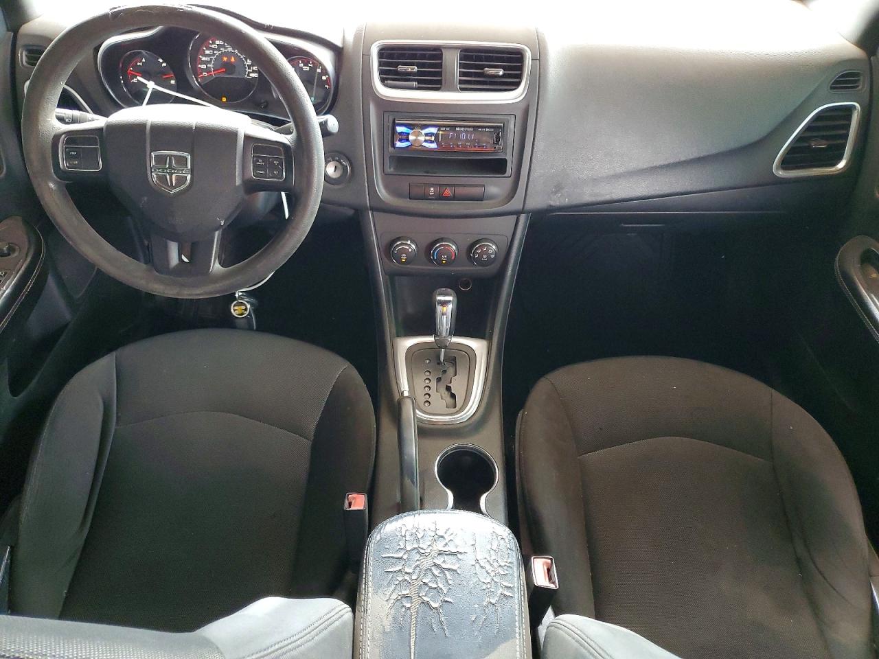 2013 Dodge Avenger Se Черный vin: 1C3CDZAB5DN535456