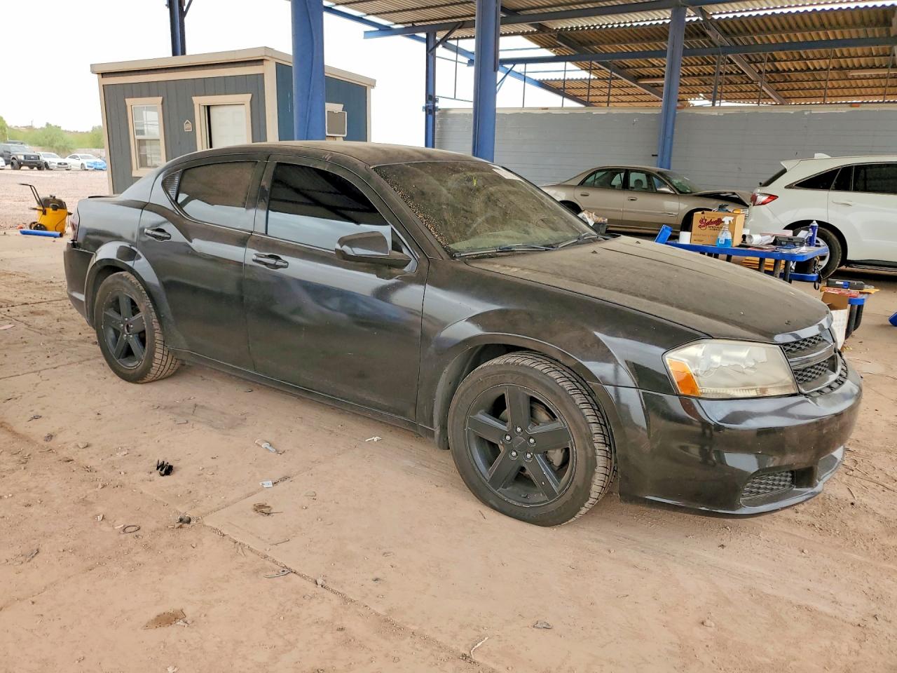 2013 Dodge Avenger Se Черный vin: 1C3CDZAB5DN535456