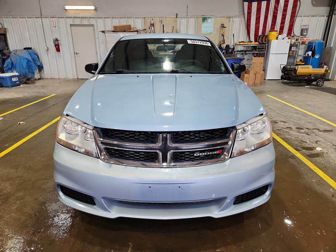 2013 Dodge Avenger Se Blue vin: 1C3CDZAB5DN541225