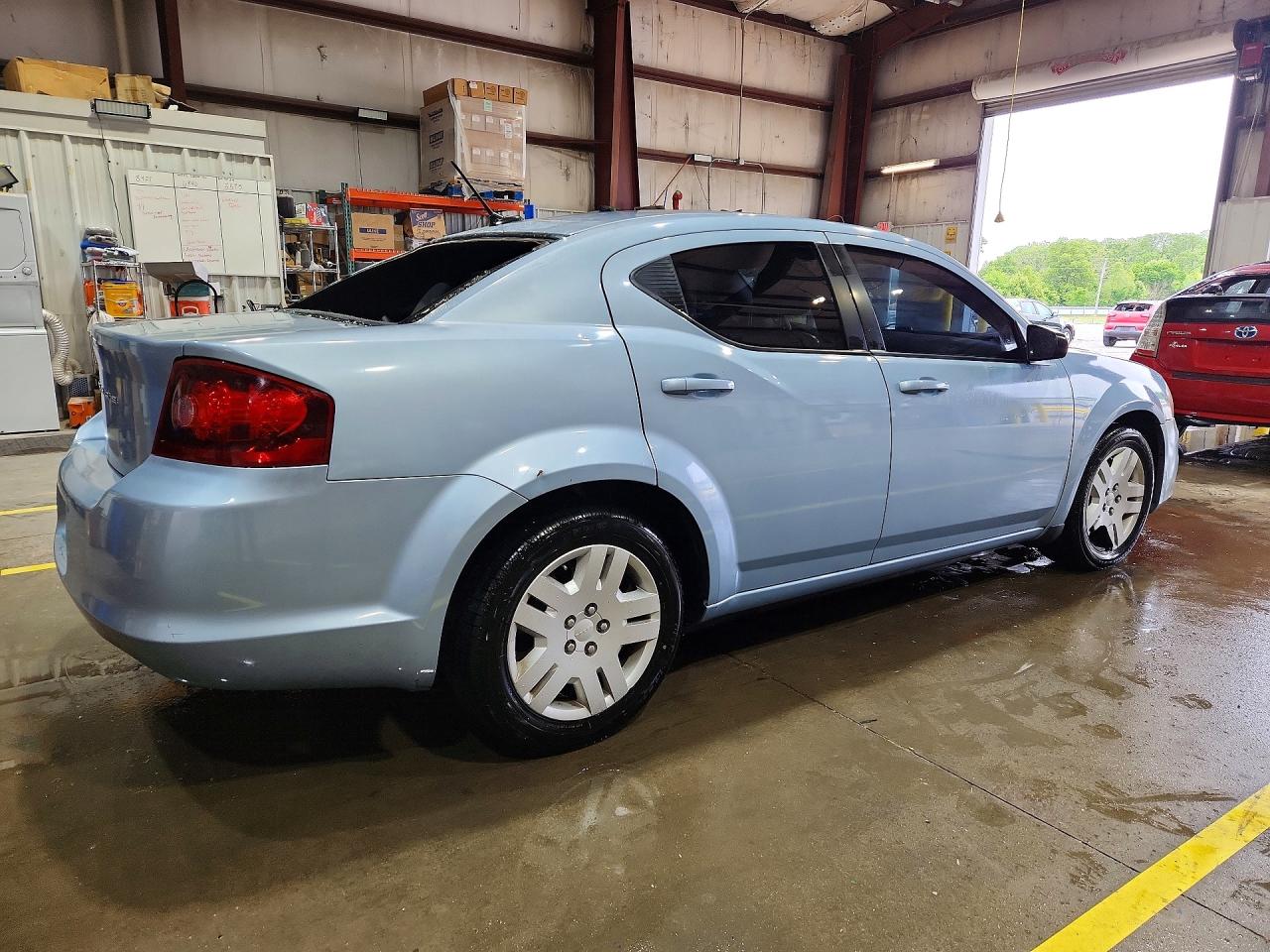 2013 Dodge Avenger Se Blue vin: 1C3CDZAB5DN541225