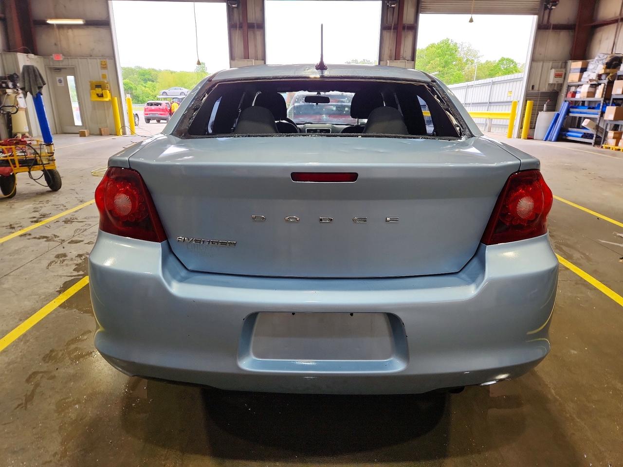 2013 Dodge Avenger Se Blue vin: 1C3CDZAB5DN541225