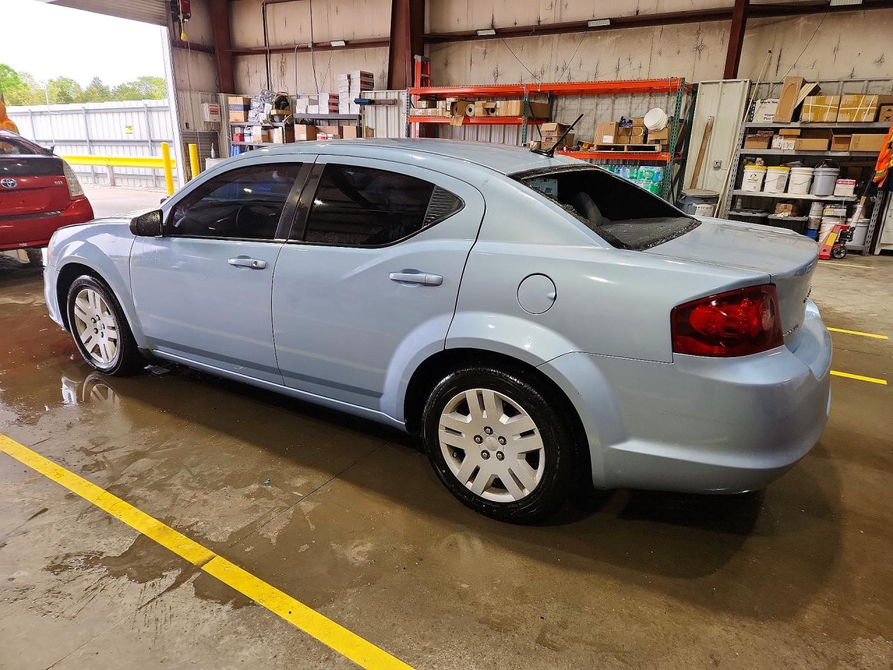 2013 Dodge Avenger Se Blue vin: 1C3CDZAB5DN541225
