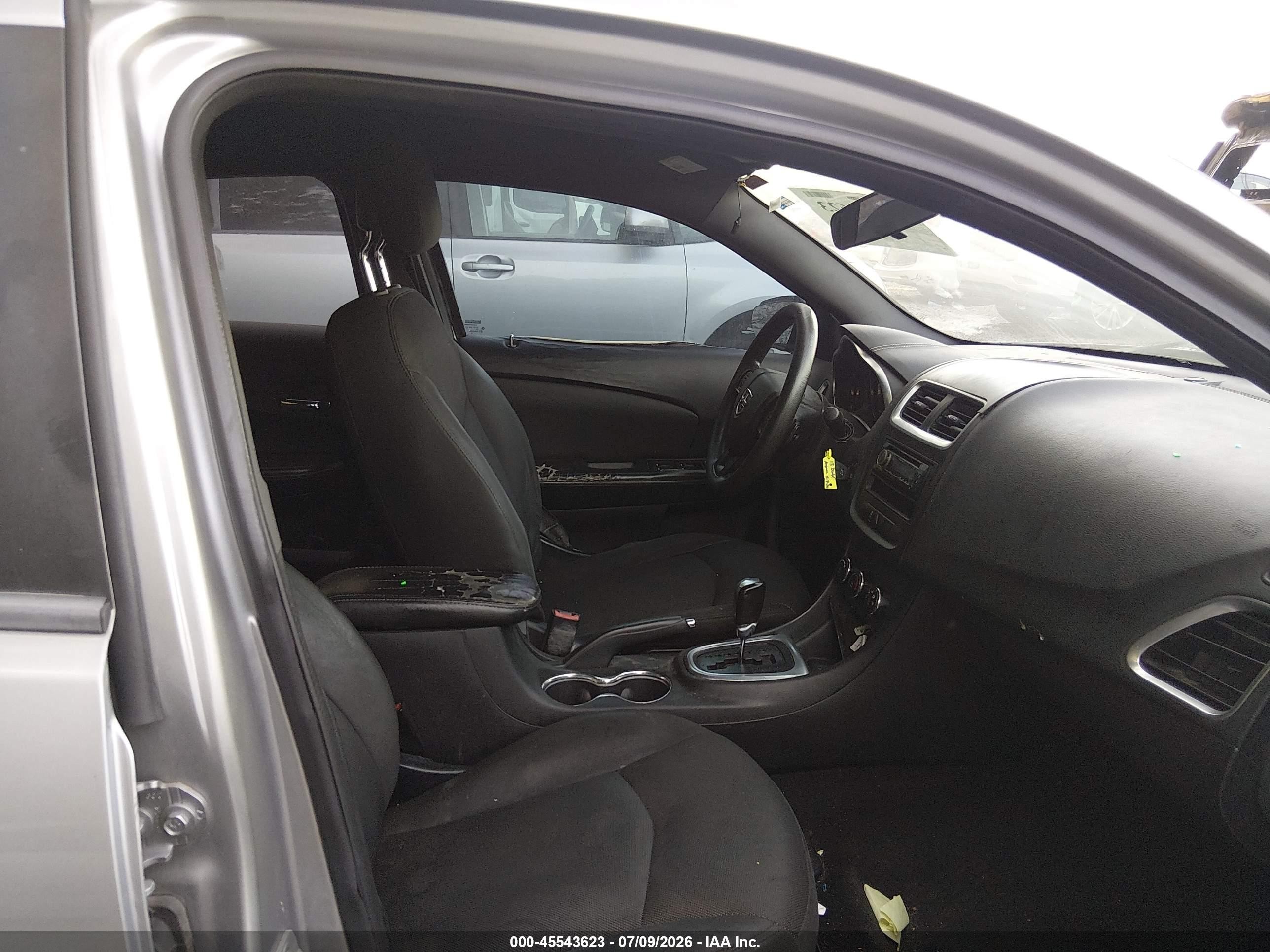 2013 Dodge Avenger Se Silver vin: 1C3CDZAB5DN562074