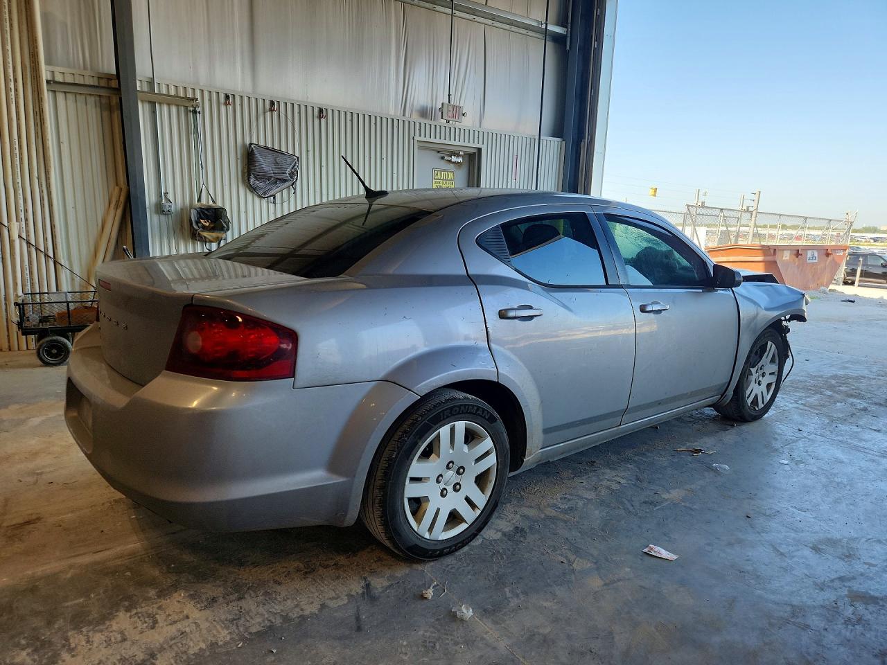 2013 Dodge Avenger Se Серый vin: 1C3CDZAB5DN588304