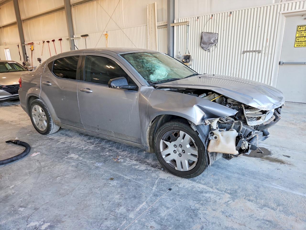 2013 Dodge Avenger Se Серый vin: 1C3CDZAB5DN588304