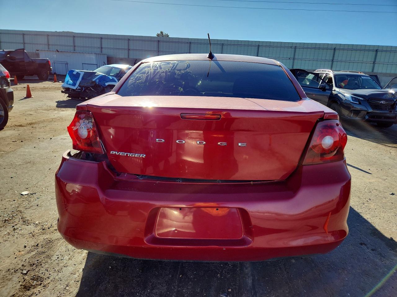 2013 Dodge Avenger Se Red vin: 1C3CDZAB5DN589145