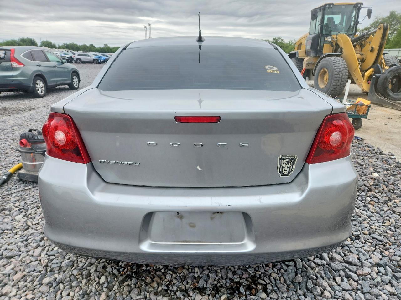 2013 Dodge Avenger Se Silver vin: 1C3CDZAB5DN630132