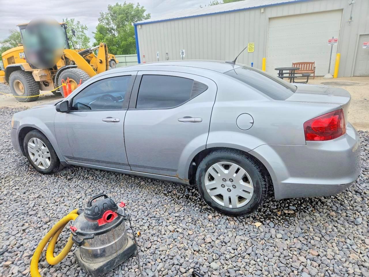 2013 Dodge Avenger Se Silver vin: 1C3CDZAB5DN630132