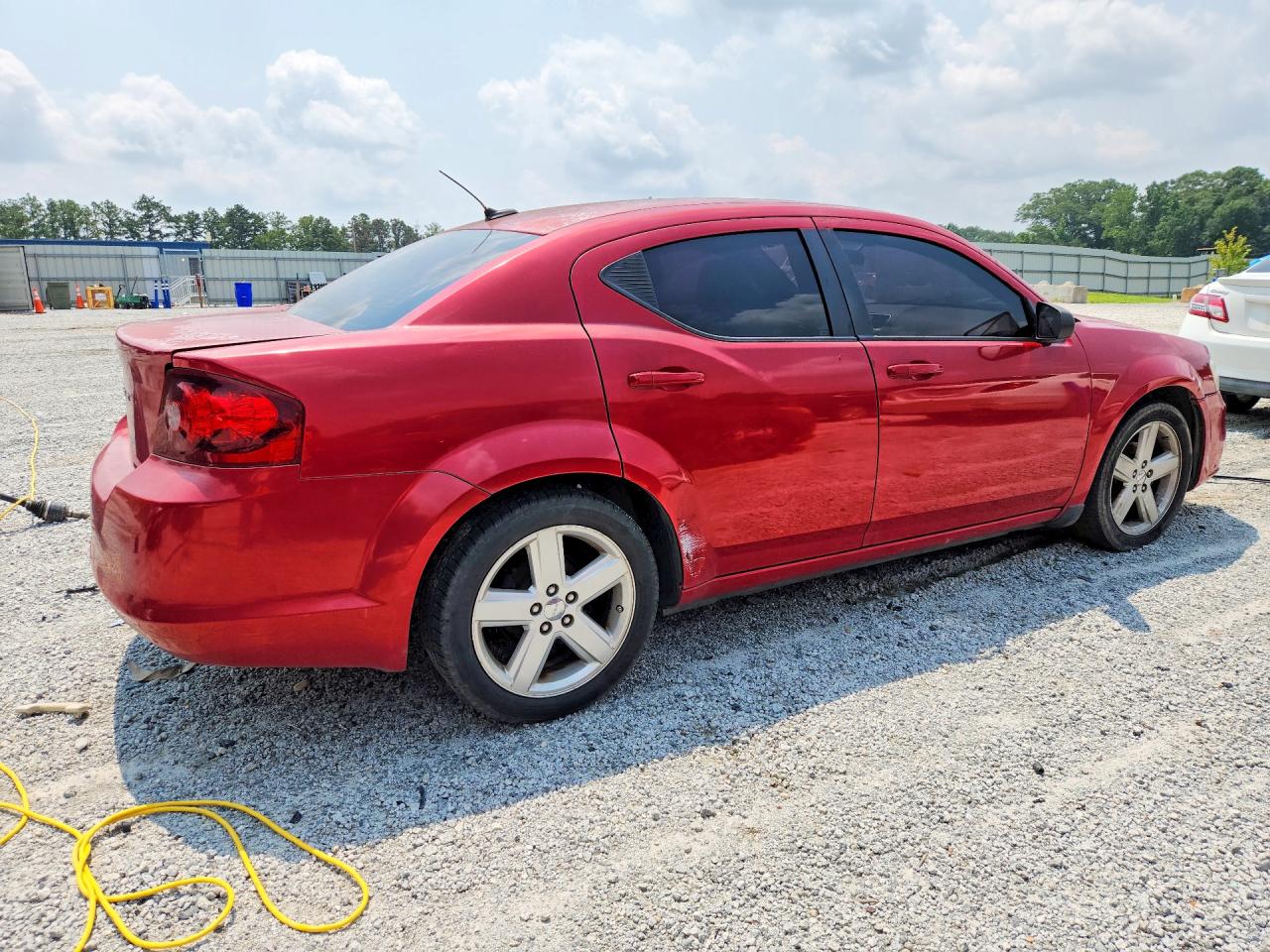 2013 Dodge Avenger Se Red vin: 1C3CDZAB5DN681677